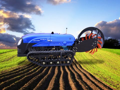 Self-propelled Crawler Rotary Cultivator