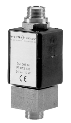 德国普发真空pfeiffer vacuum DVI 005 M，小型直通阀，电磁驱动，无 PI，常闭
