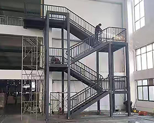 葫芦岛钢结构楼梯
