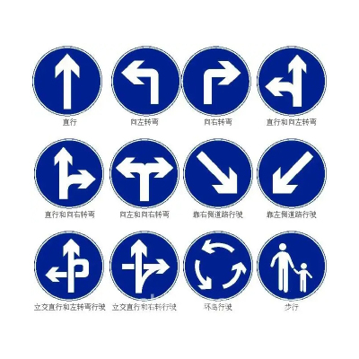 交通设施标识标牌